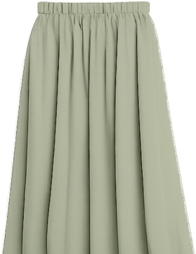 Olive skirt
