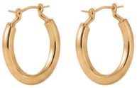 Gold earrings