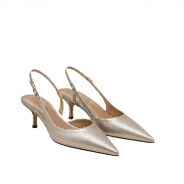 Silver heels