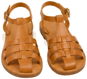 Tan sandals