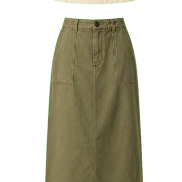 Olive skirt