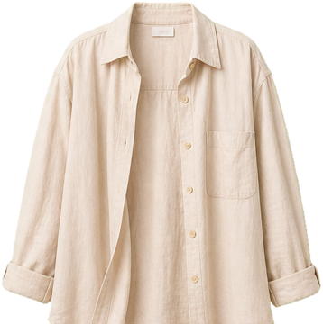 Sand overshirt