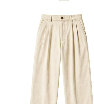 Ecru trousers