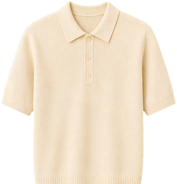 Cream polo