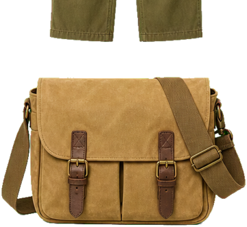 Tan bag