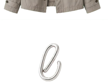 Silver brooch