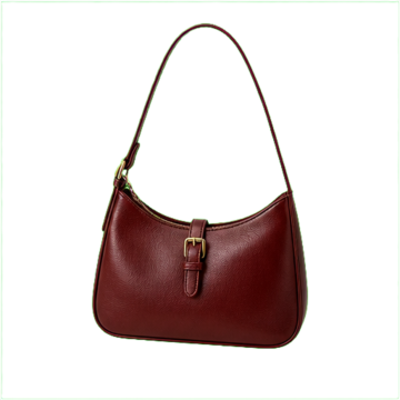 Burgundy bag