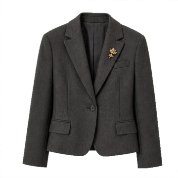 Charcoal blazer