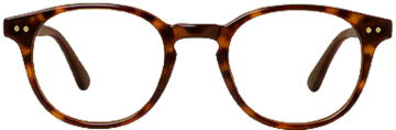 Black glasses preset item for outfit try-on