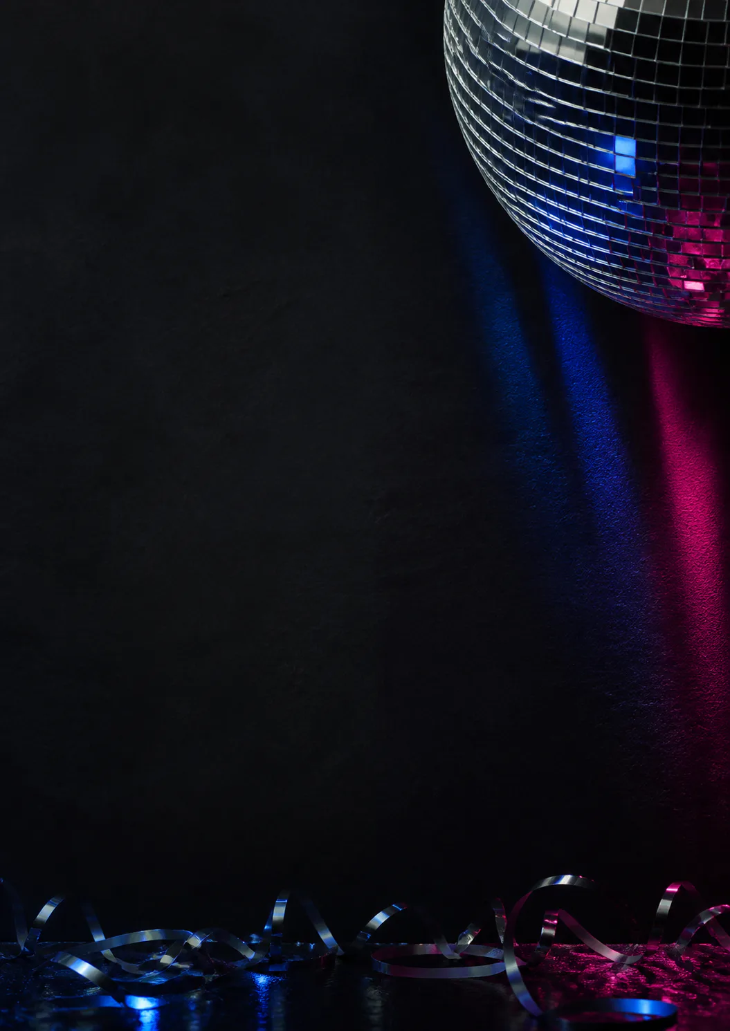 Aperçu du modèle — Invitation d’anniversaire disco