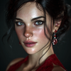 Mujer hermosa preset preview