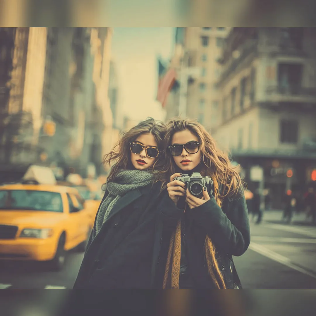 ぼかし背景でInstagramの正方形に収めた写真