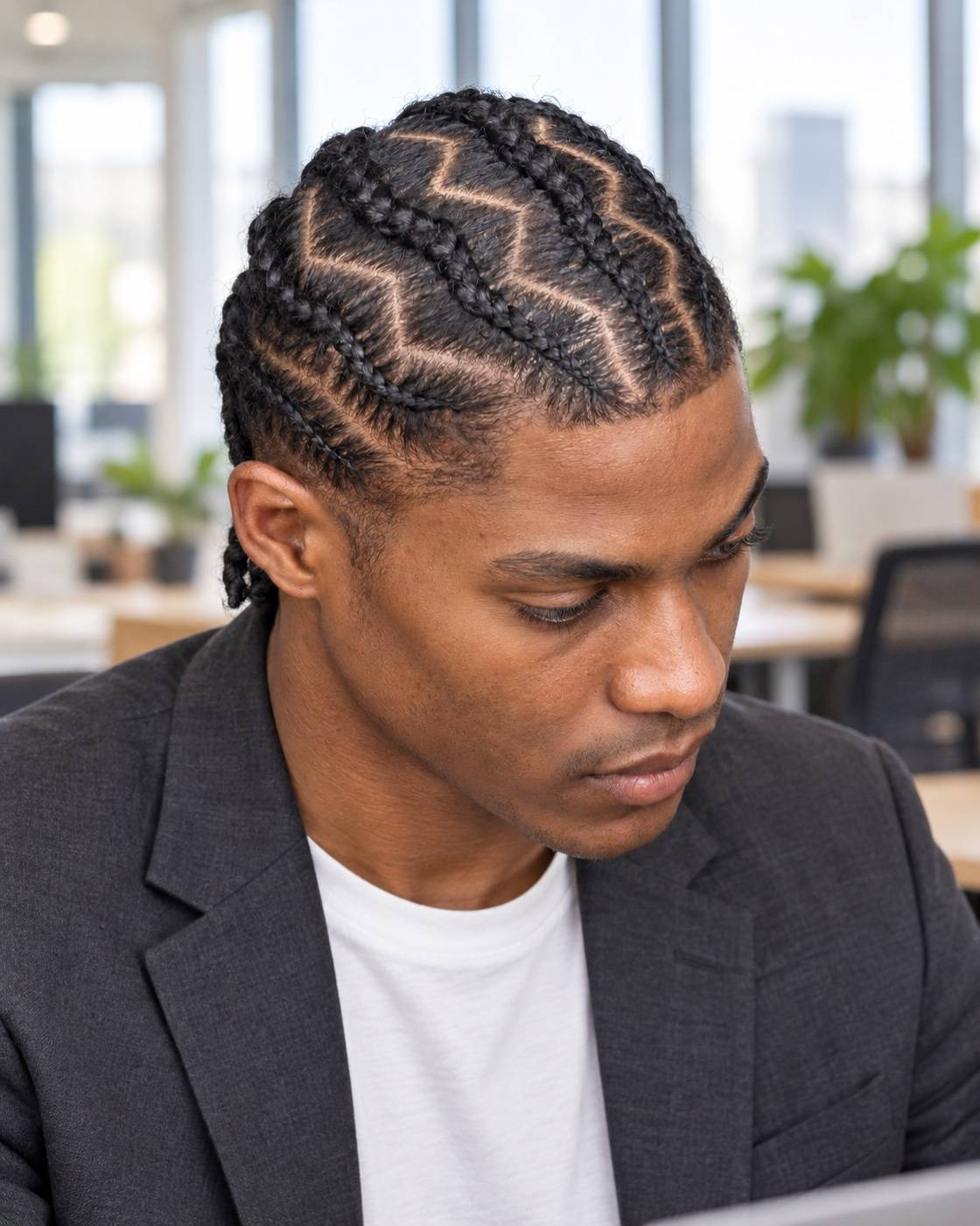Zickzack-Stitch-Braids für Männer thumbnail 2