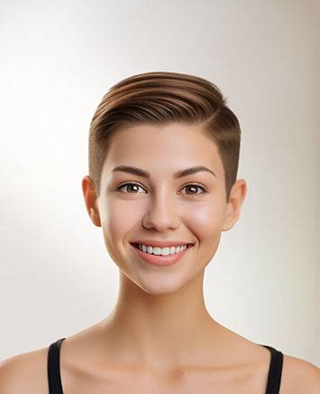 Corte Militar Femenino preset preview