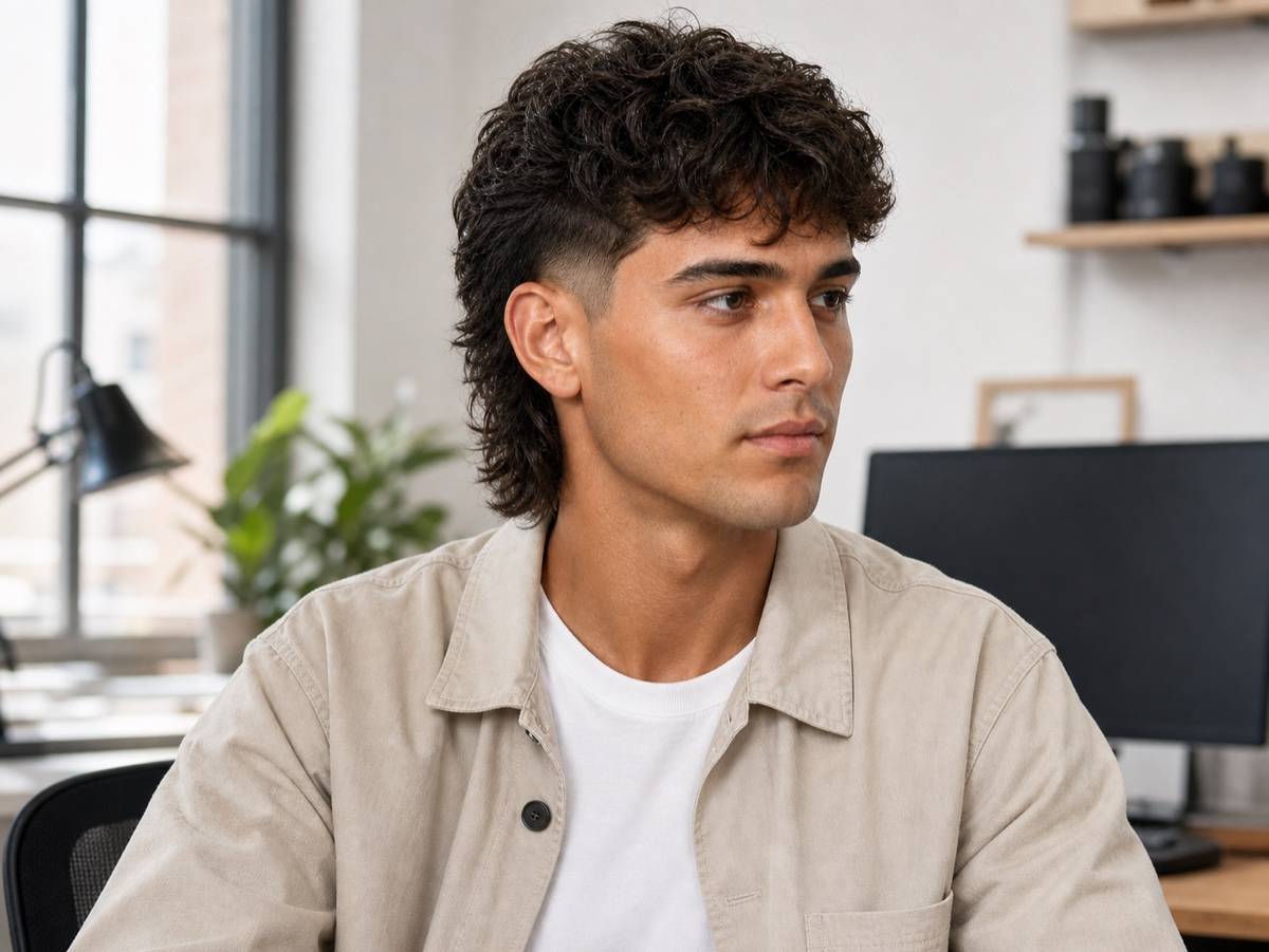 Modern 80s Mullet thumbnail 2