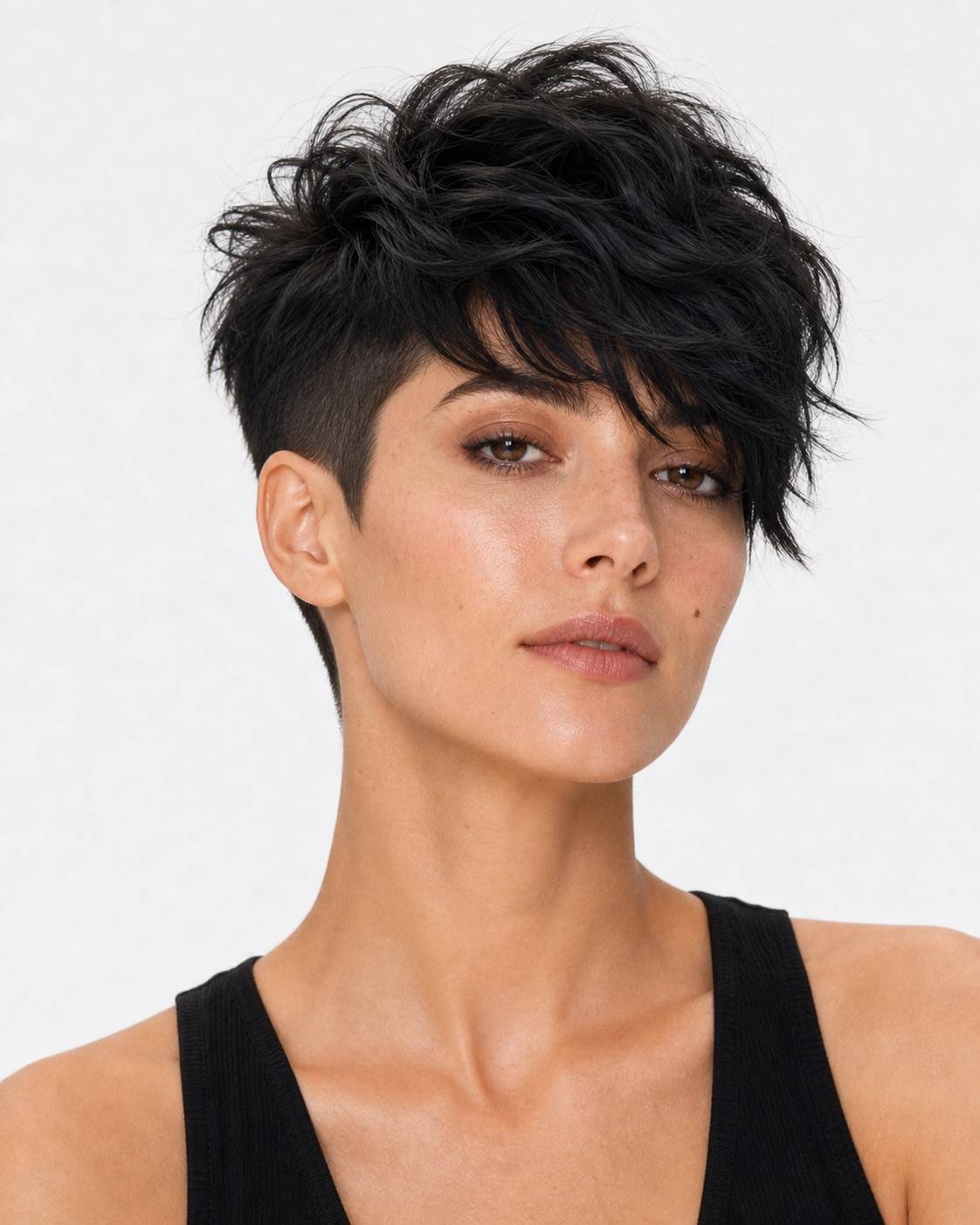Voluminous Undercut Pixie