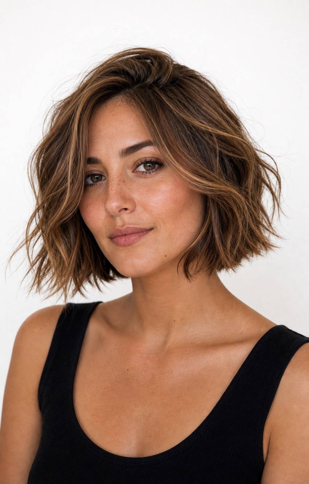 Short Layered Bob