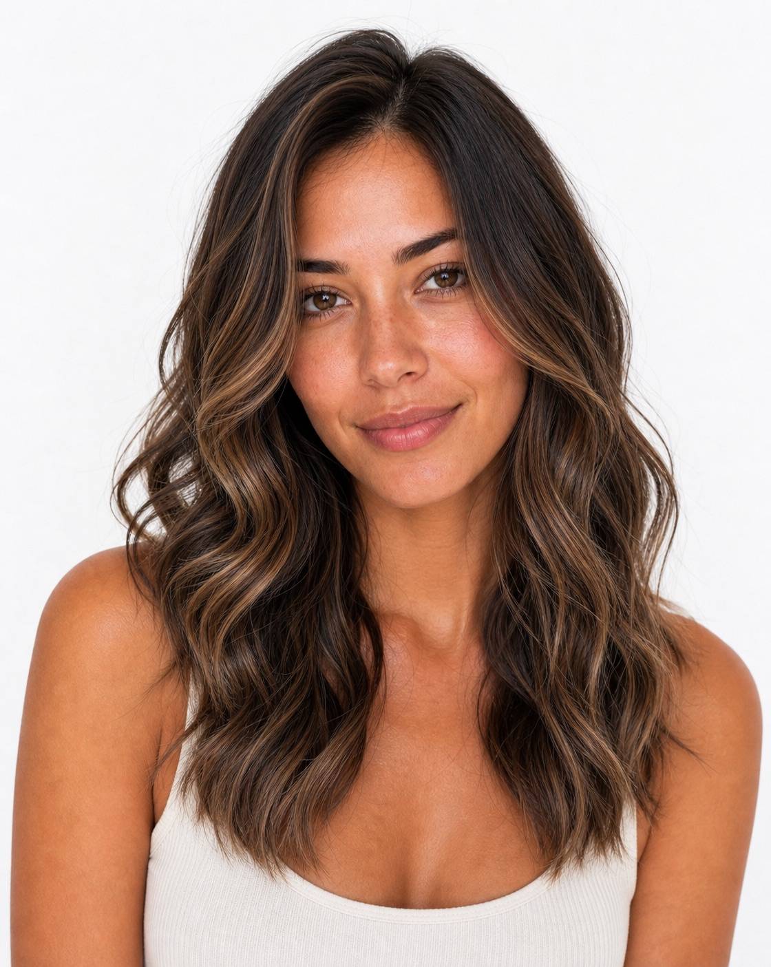 Balayage Castaño style image 1