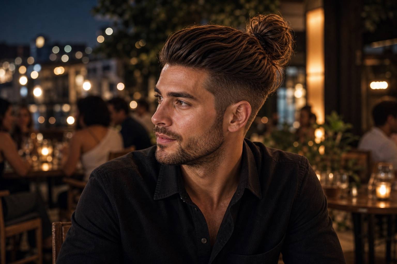 Moño Masculino