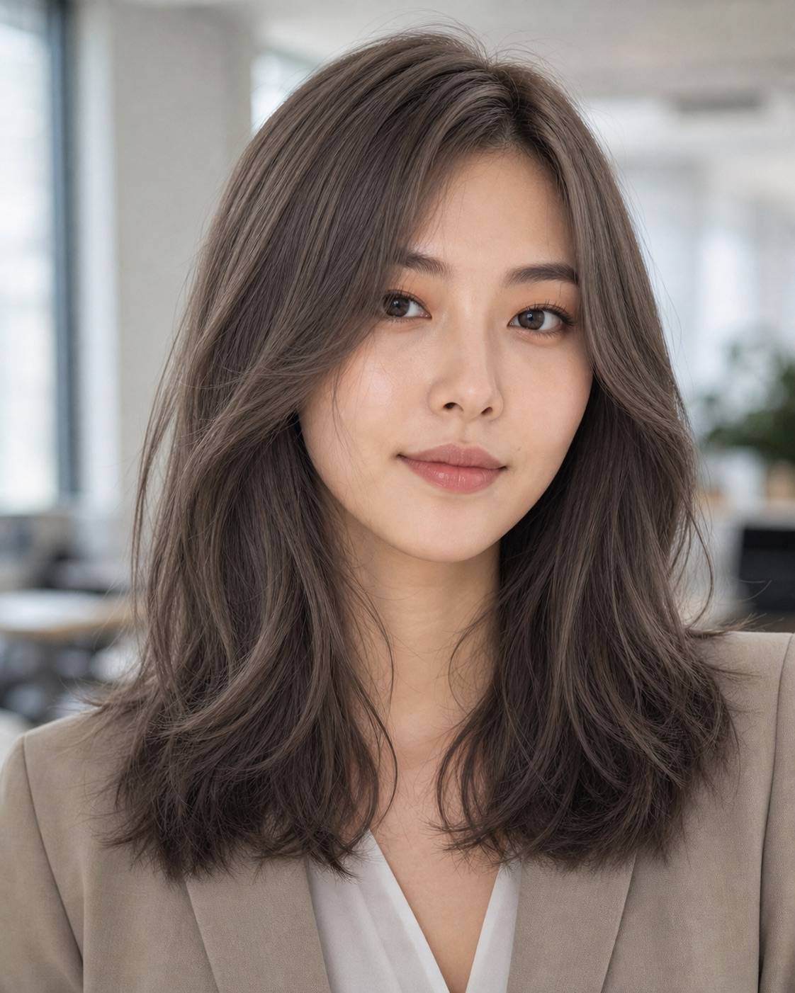 Brun Gris Thé au Lait