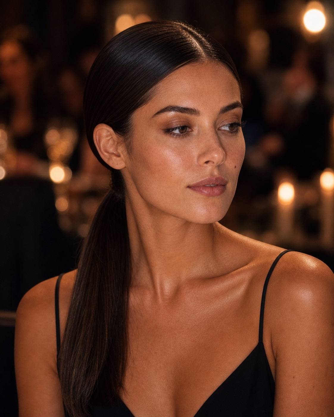 Sleek Low Ponytail thumbnail 4