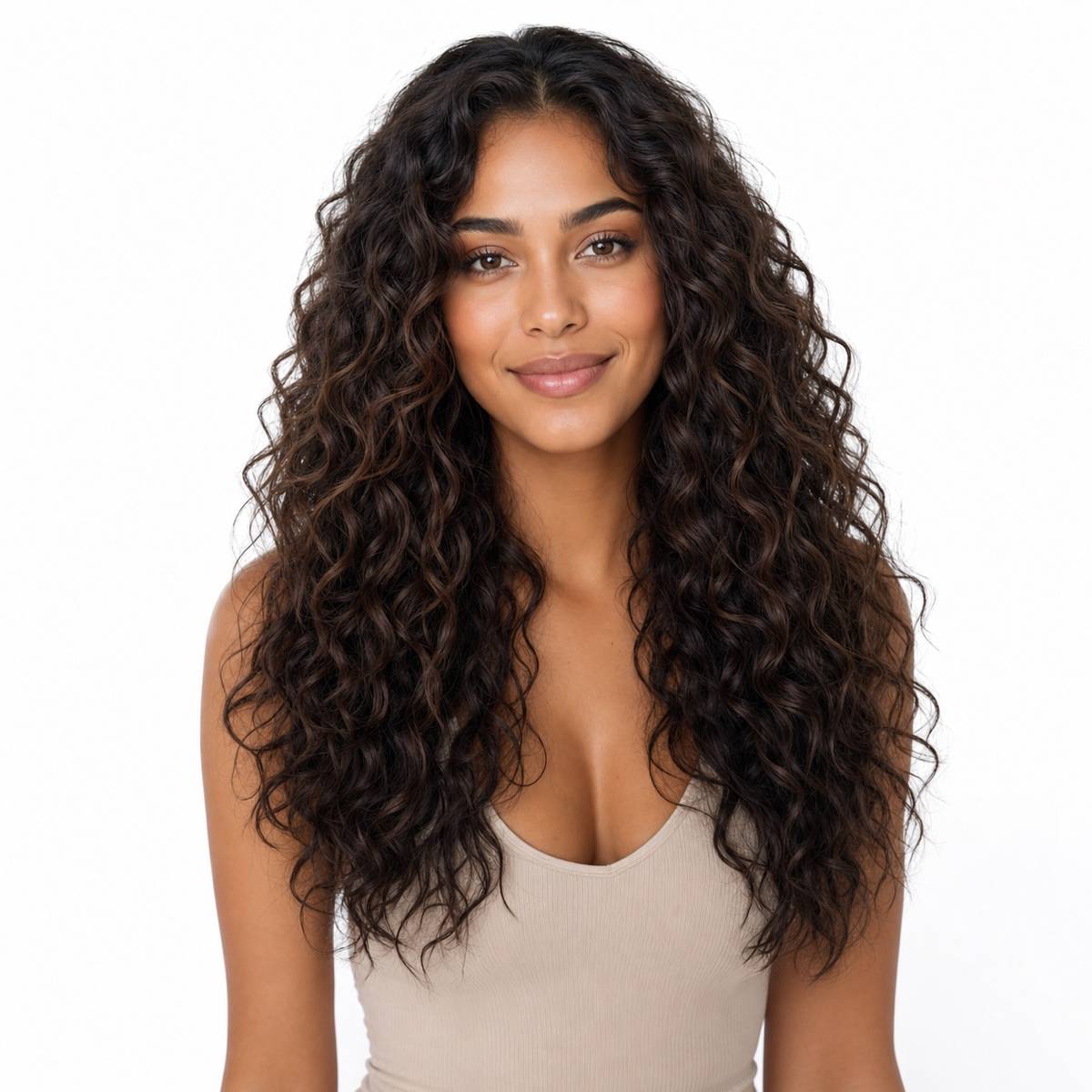 Long Curly
