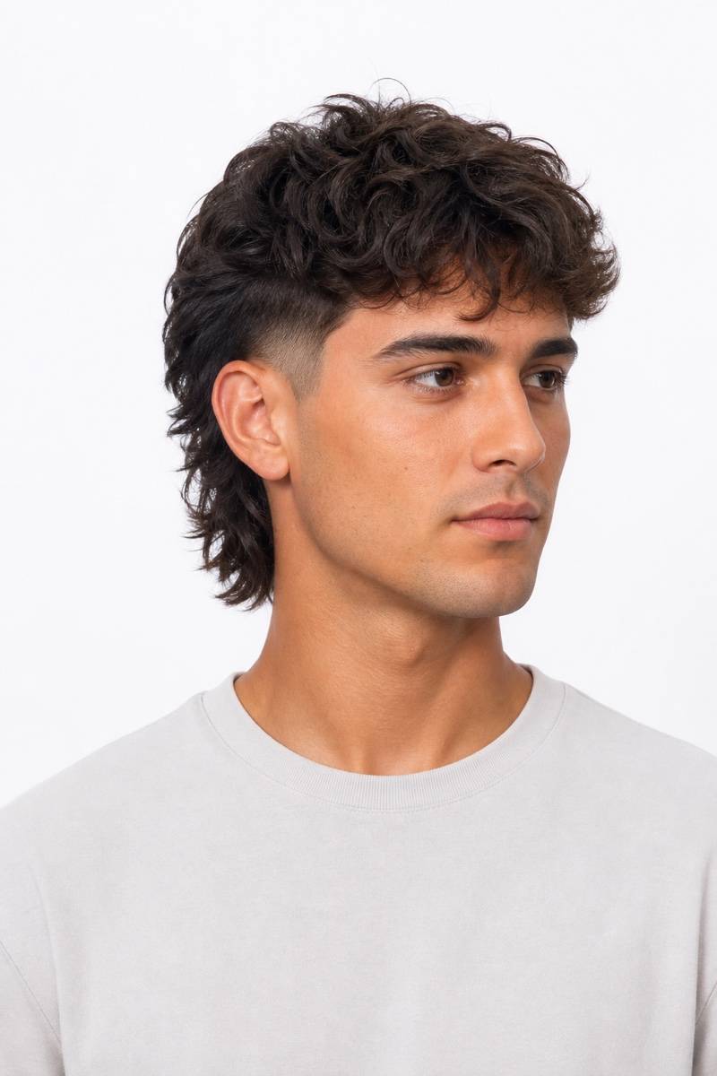 Modern 80s Mullet