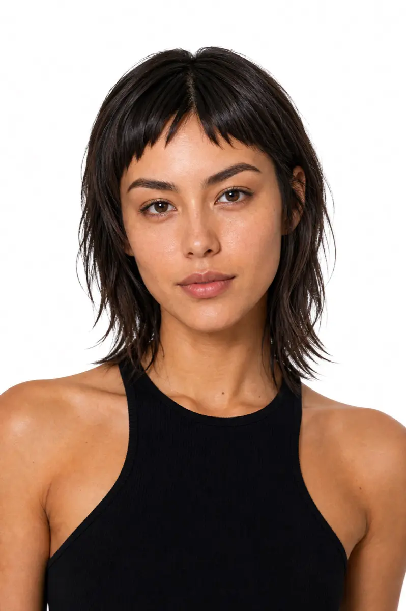 Split Mini Fringe style image 1