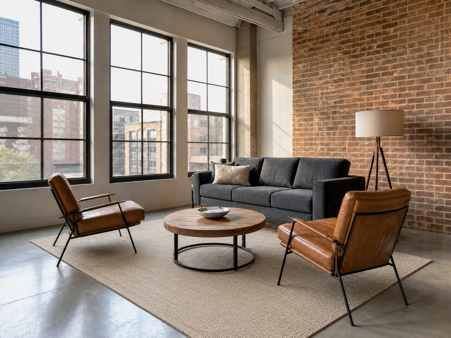 Add Area Rug, after editing with ClearCrowds