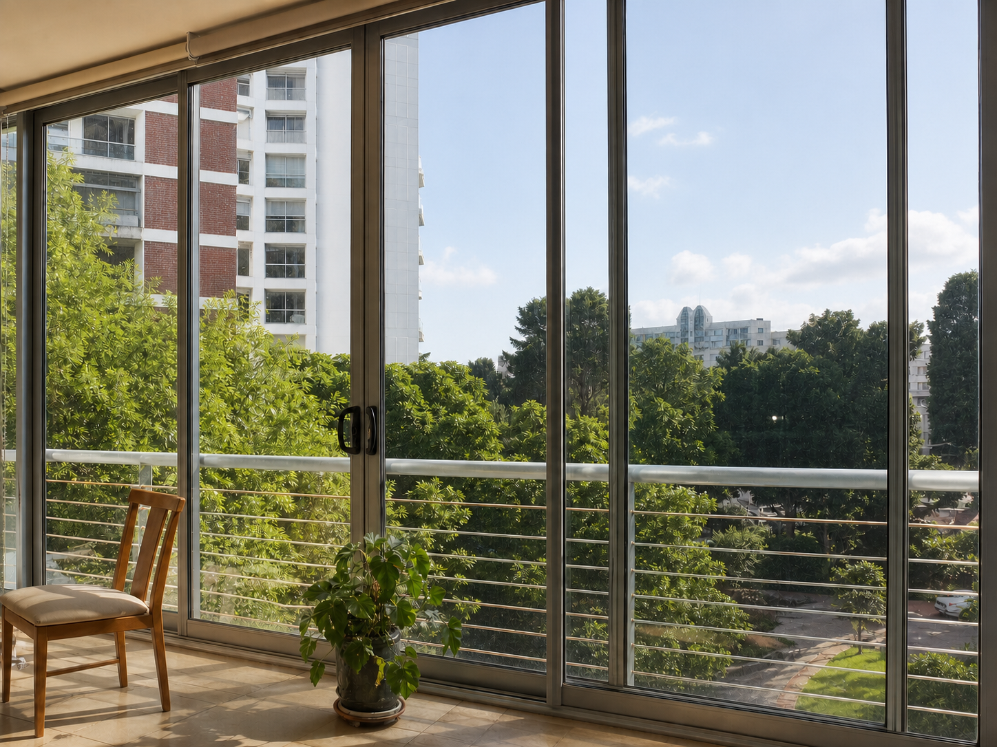 Clean Windows & Glass, after editing with ClearCrowds