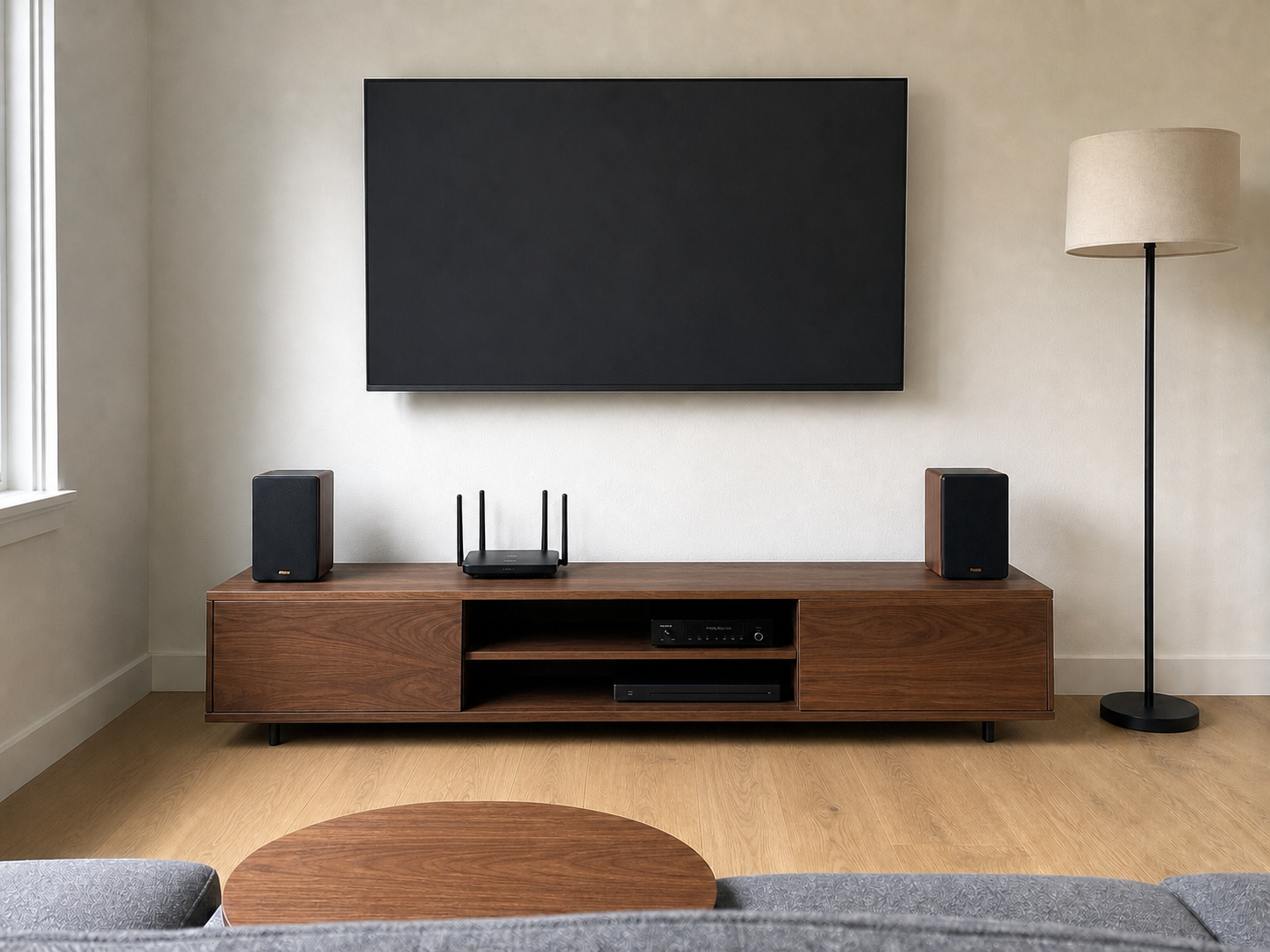 Hide Cables & Small Electronics, after editing with ClearCrowds