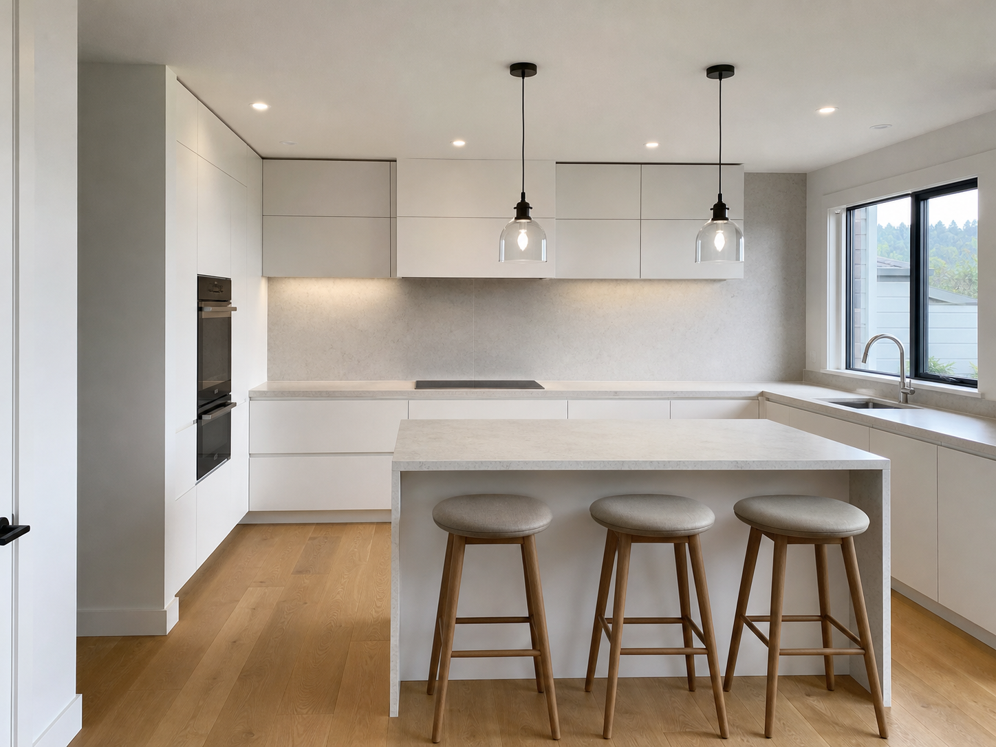 Stage Kitchen: Fresh & Minimal, before editing
