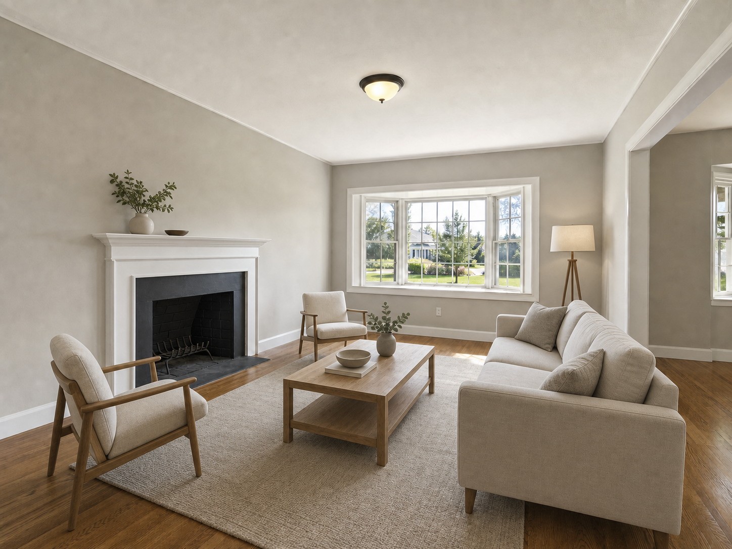 Stage Living Room, after editing with ClearCrowds