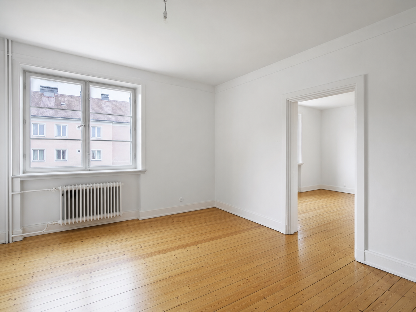 Virtual Staging: Cozy Scandinavian, before editing