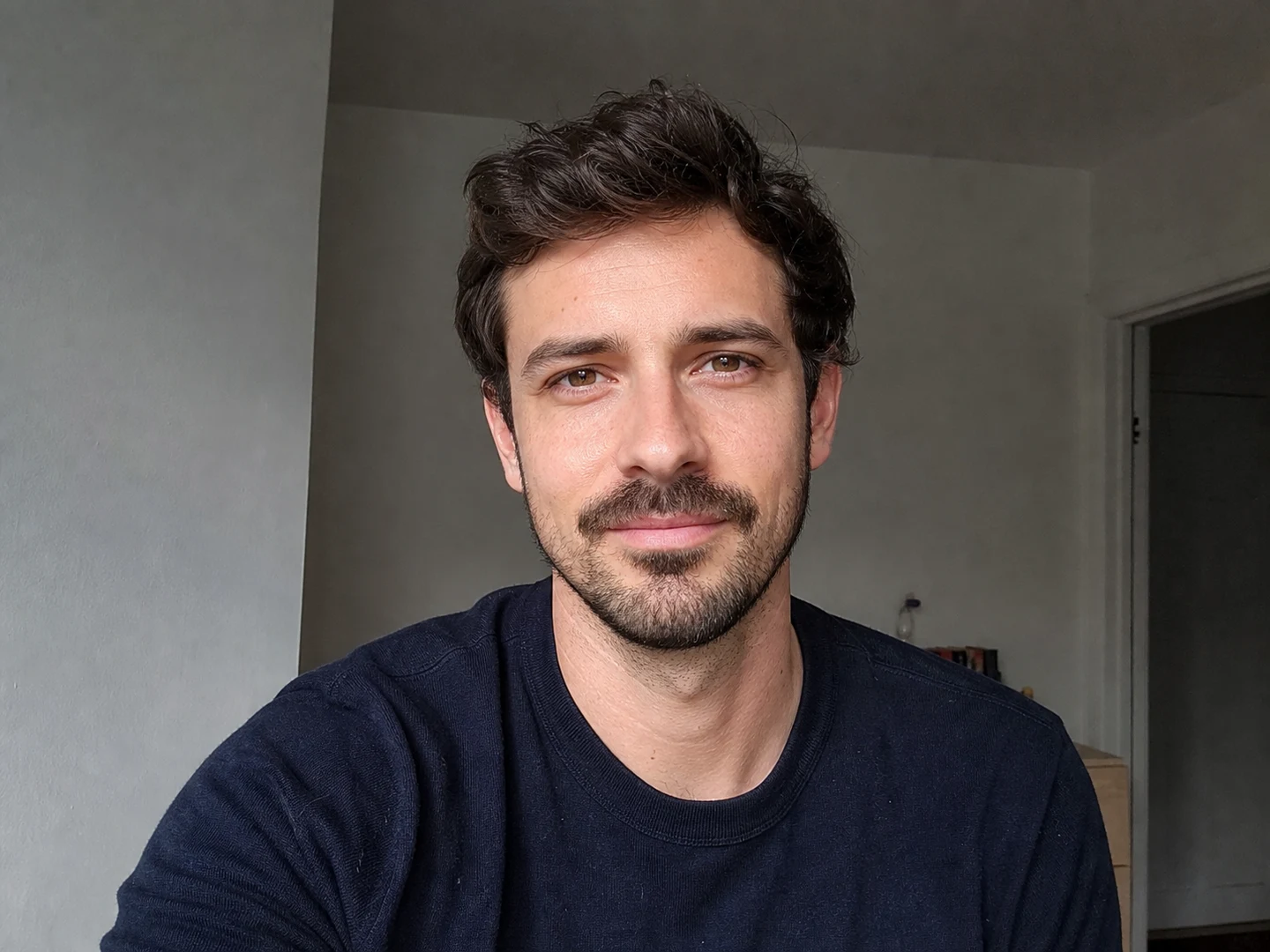 Professional Headshot — Before