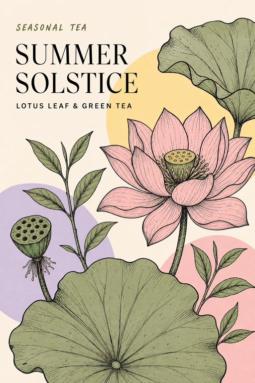 Botanical Packaging Poster template