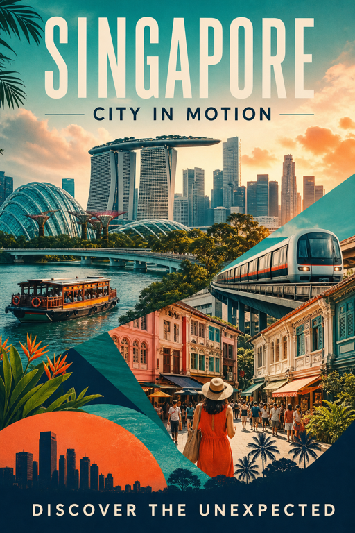 City Promotion Poster template